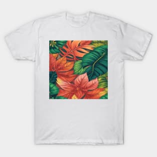 Tropical leaves T-Shirt